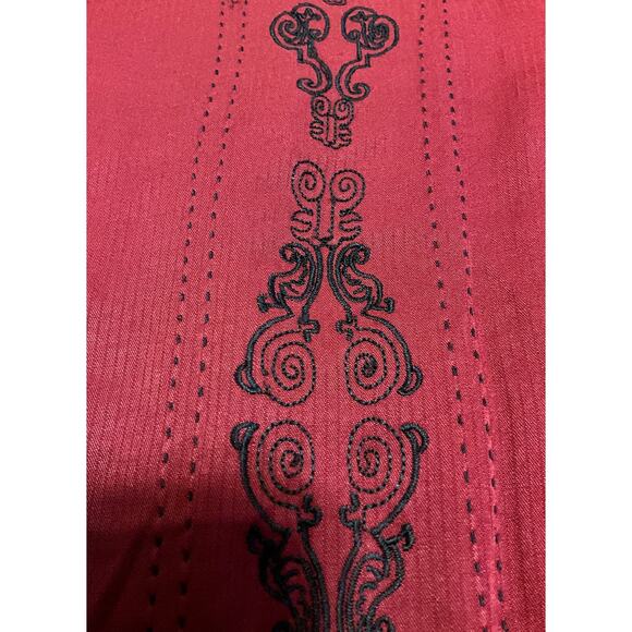 Men's Women's the Havanera Co. XXL Short Sleeve Bowling Shirt Embroidery Accents - Picture 5 of 7